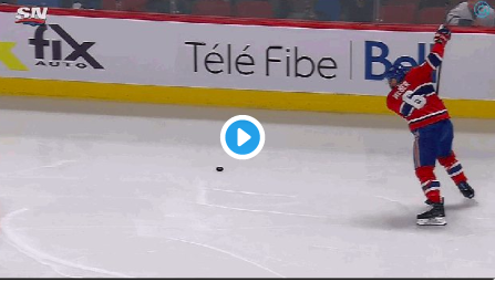 Shea Weber a FLEX son BÂTON en SALE...
