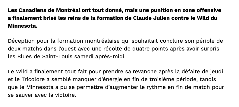 Si le CH RATE les séries d'un point...