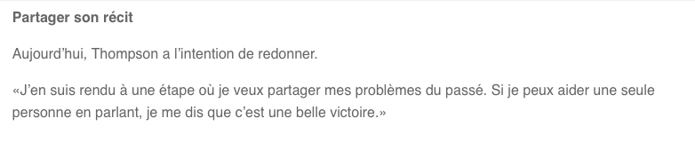 SOBRE depuis 3 ans....