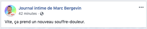 Sur QUI va s'acharner Gaston Therrien aujourd'hui?