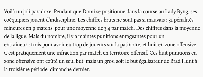 Tomas Tatar a VOLÉ la COLÈRE STUPIDE de Max Domi....