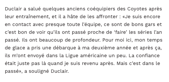 Toujours la même RENGAINE...avec le DUC des PAUVRES...