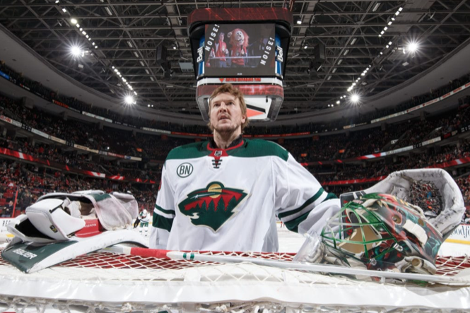 WOW...Devan Dubnyk est trop FRAIS...