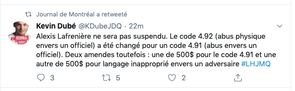 Alexis Lafrenière est BÉNI des DIEUX!!!!!!