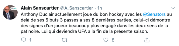 Anthony Duclair va-t-il faire REGRETTER Marc Bergevin?