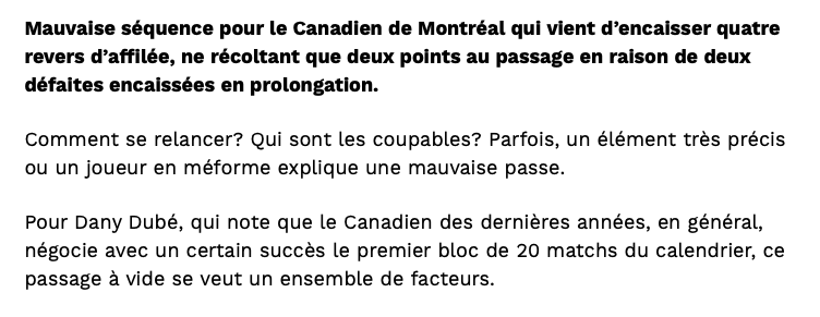 Au tour de Dany Dubé de CRACHER sur Jesperi Kotkaniemi....