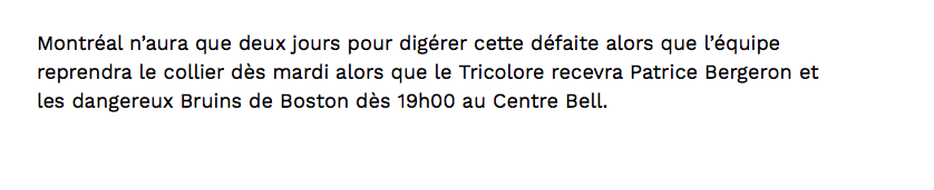 Claude Julien en train de PERDRE son VESTIAIRE? Comme Babcock...