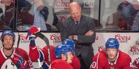 Claude Julien fait beaucoup, mais beaucoup TROP CETTE FACE...