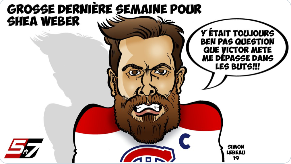 HAHA...Shea Weber s'est senti HUMILIÉ !!!