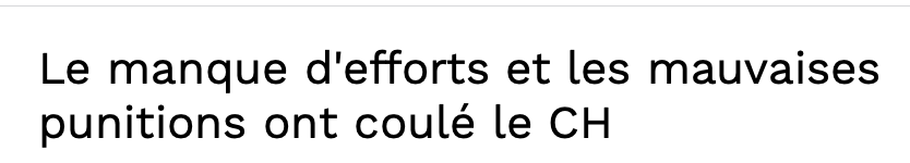 Keith Kinkaid commence toujours ses matchs en LION...