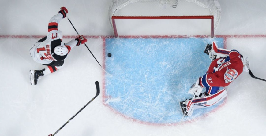 Keith Kinkaid commence toujours ses matchs en LION...