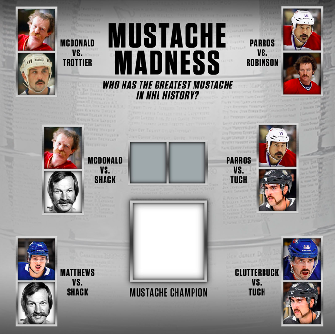 La PLUS GRANDE MOUSTACHE de L'HISTOIRE du HOCKEY..