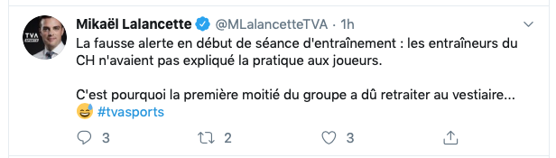 La preuve que Claude Julien est SOUCIEUX....