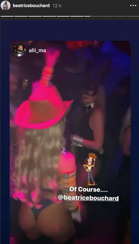 La soeur à Eugenie Bouchard, est rendu à sortir dans les bars en STRING ?