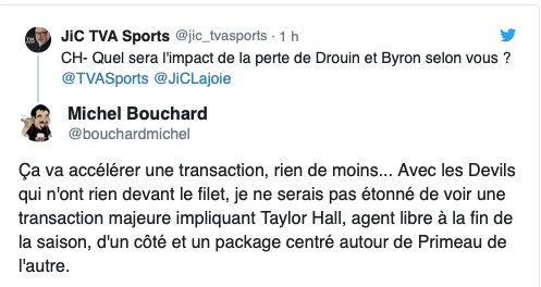 Les Devils veulent Cayden Primeau?