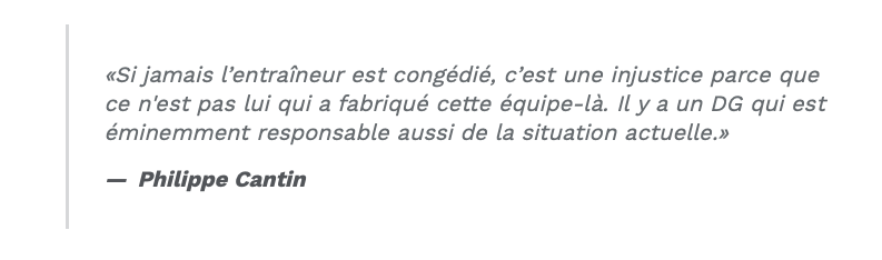 Marc Bergevin VISÉ...Par Benoît Brunet et Philippe Cantin..