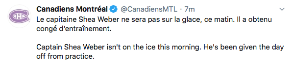 Pendant que grand papa est en congé...