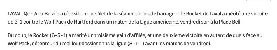 Une autre performance PRODIGIEUSE de Cayden Primeau...