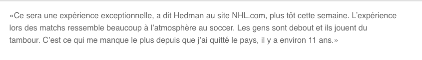 Victor Hedman DÉCONCENTRÉ par son TRIP SUÉDOIS....