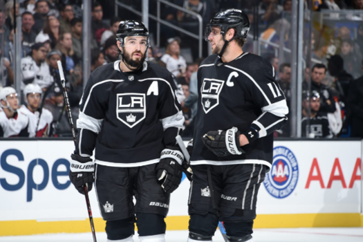 Drew Doughty et Anze Kopitar sont en CR...