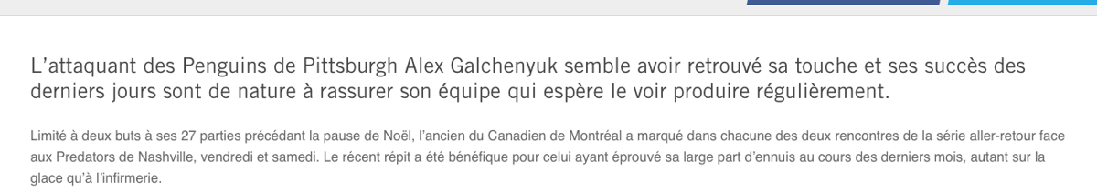 Alex Galchenyuk reprend du POIL de la BÊTE....