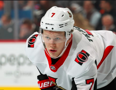 Brady Tkachuk a essayé de VOLER la RONDELLE à Cayden Primeau...