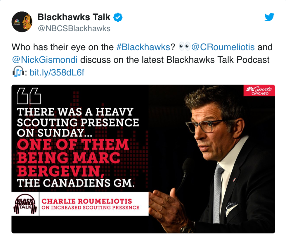 Ça chauffe entre le CH et les Hawks ?