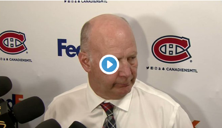 Claude Julien avait la tête de CARBO...avant de se faire CONGÉDIER...