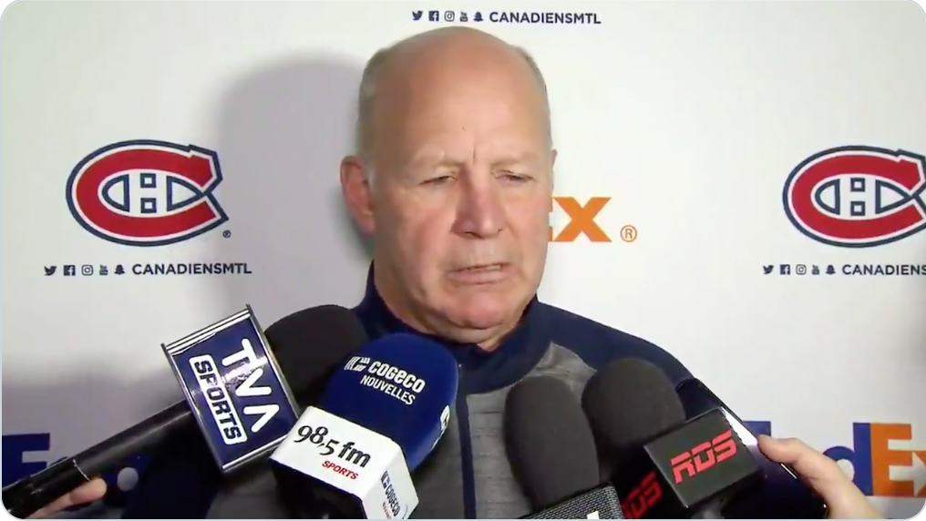 Claude Julien commence à utiliser le discours de Bergevin...