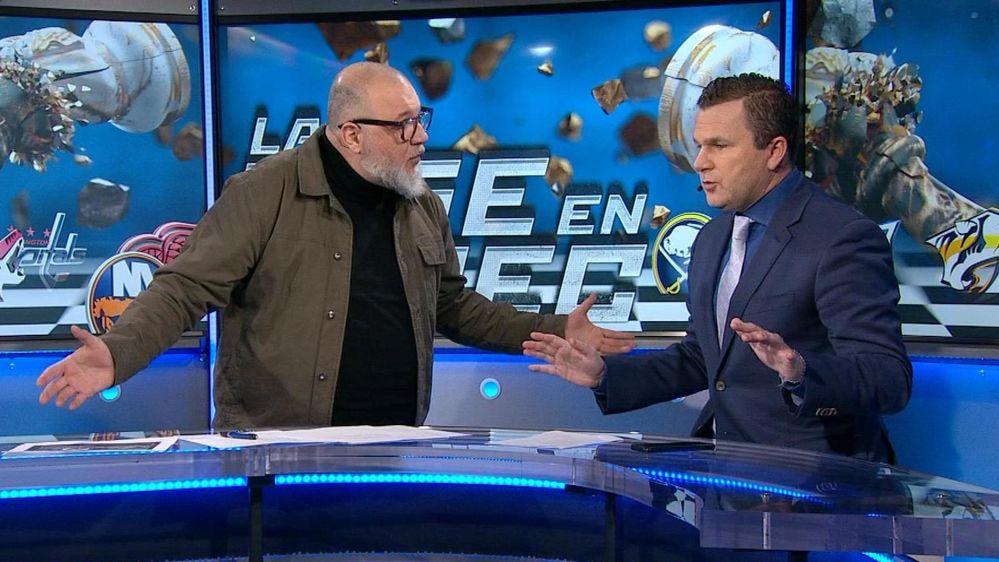 Jean-Charles Lajoie et Renaud Lavoie sont les SCOTT Gomez de TVA Sports..