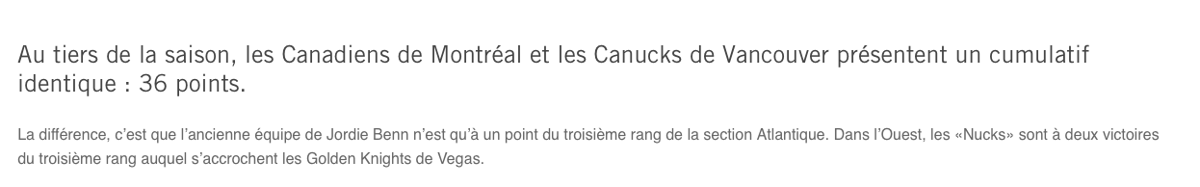 Jordie Benn fait un Charles Hudon!!!