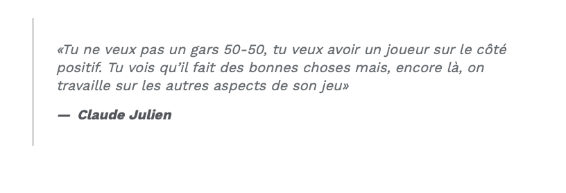 Les joueurs du CH s'arrangent pour avoir Alexis Lafrenière...