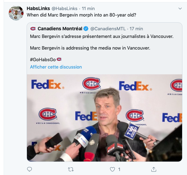 Marc Bergevin, le GRAND-PAPA COOL....