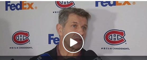 Marc Bergevin semblait FATIGUÉ...et VIEUX...