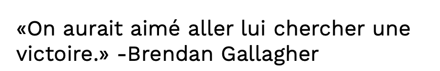 N'échange pas Cayden Primeau pour Taylor Hall..