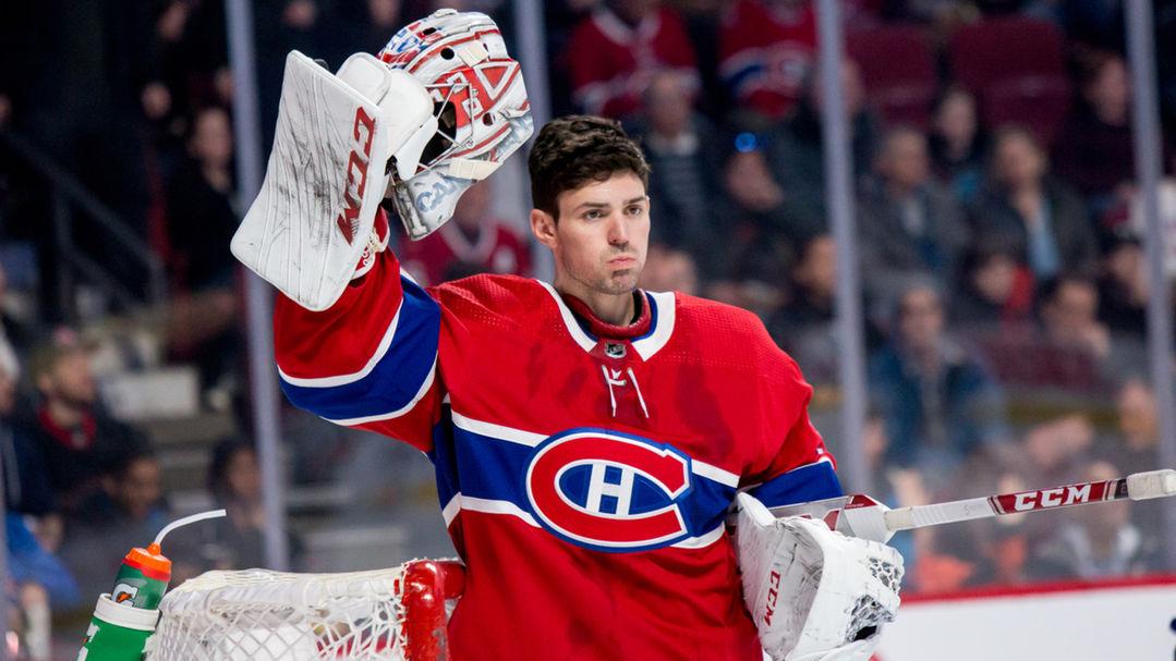 On dirait que Carey Price a un PRESSENTIMENT...