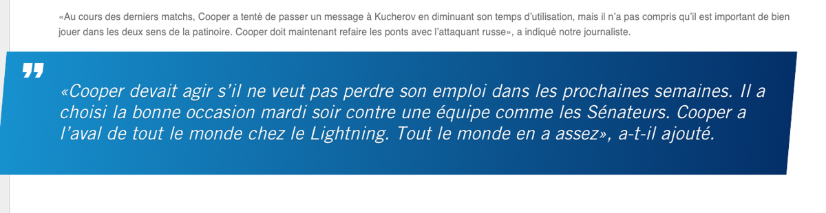 On veut Nikita Kucherov à Montréal!!!!!