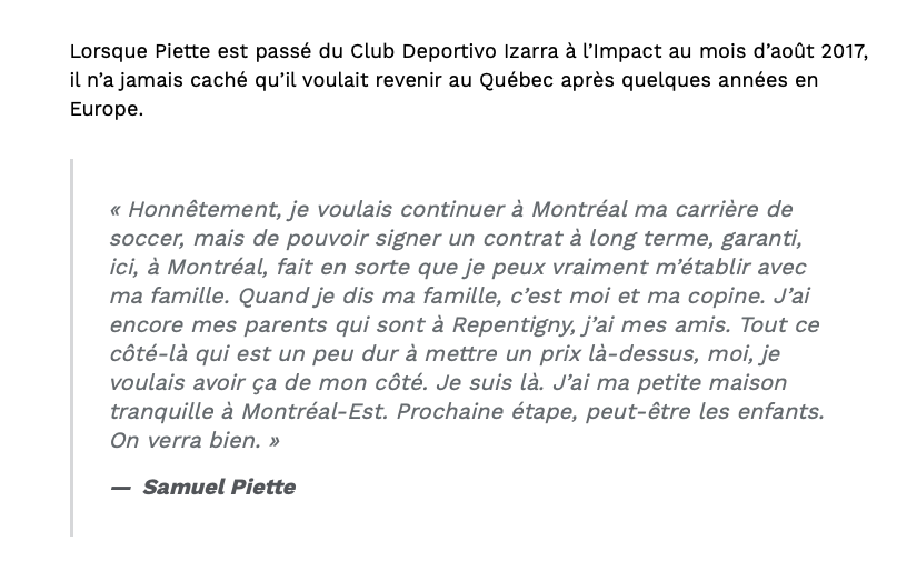 Samuel Piette jure qu'il n'a pas signé pour le CASH..