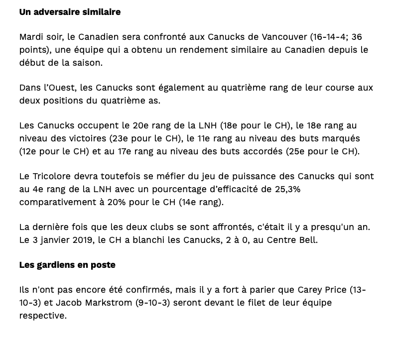 Un VOYAGE CRUCIAL....pour Alexis Lafrenière....