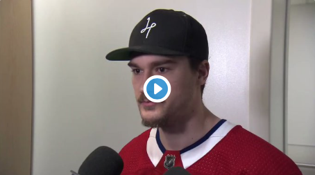 Vidéo: Jonathan Drouin avait les LARMES aux yeux...