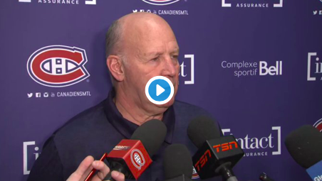 Claude Julien semble tellement 