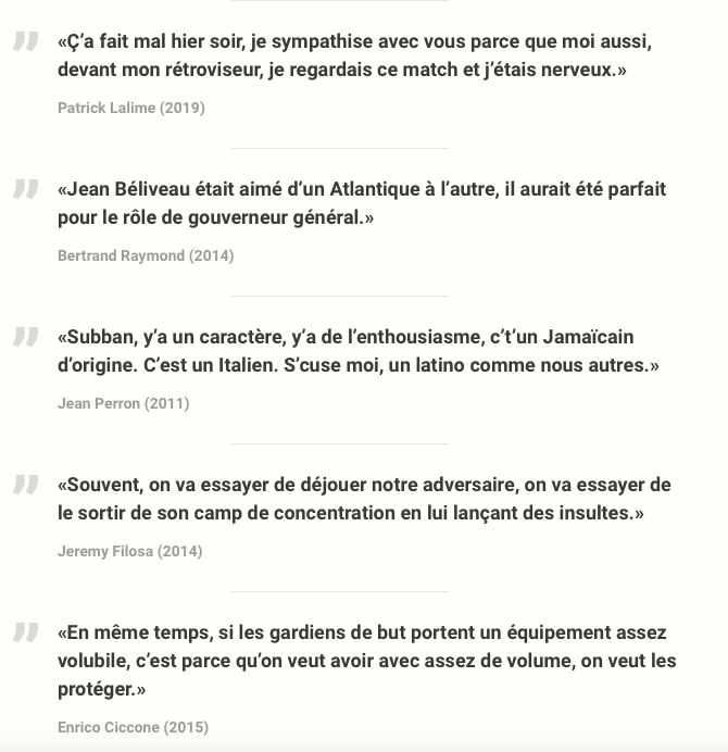 HAHA!!! Les CITATIONS COLONES de l'ANNÉE....