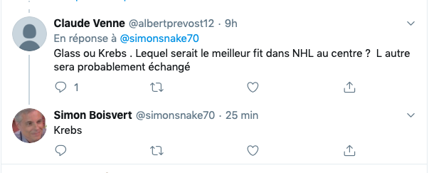 Jeff Petry à Vegas: on laisse faire le choix de première ronde pour....