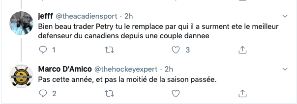 Jeff Petry SURESTIMÉ? Comme toujours...