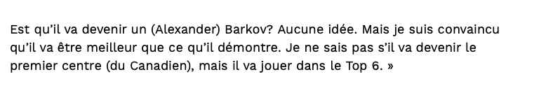 KK sur le TOP 6 TOÉ....