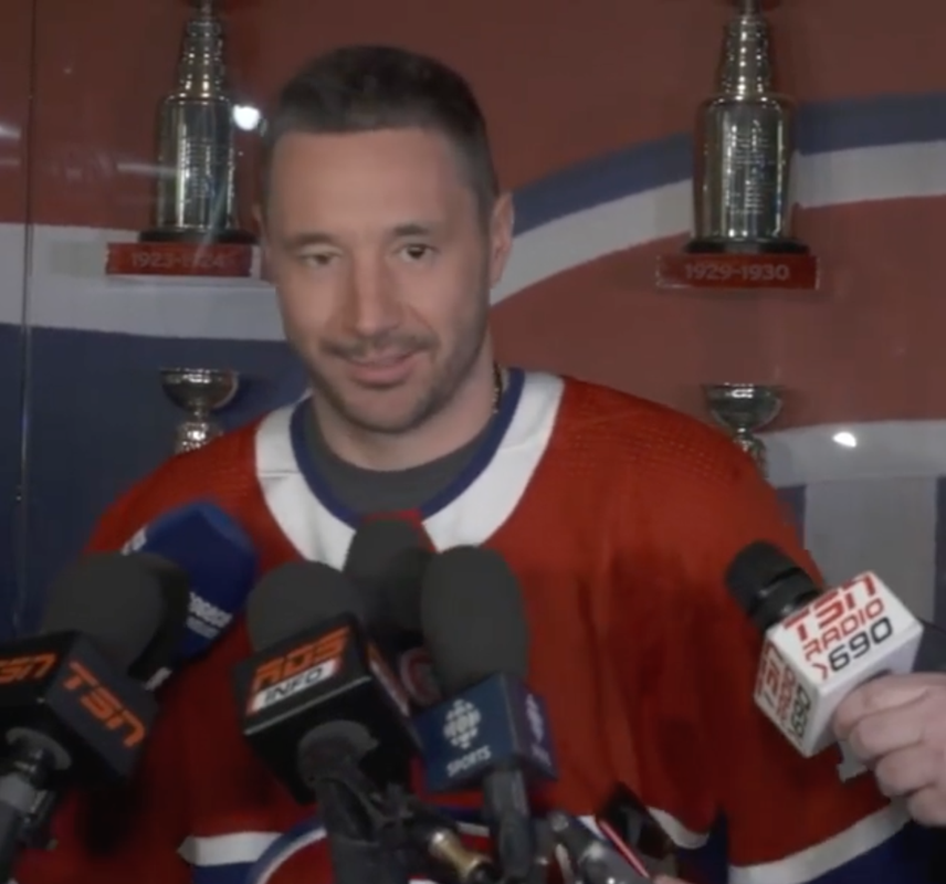 Le gars des communications du CH a dit à Kovalchuk...