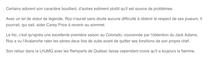 Le TOP 10 des candidats pour remplacer Claude Julien....