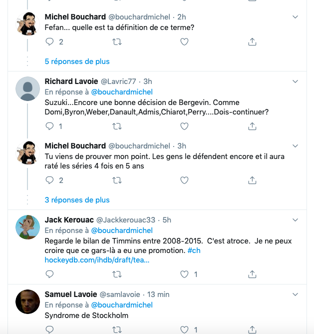 Les FEFANS PRO BERGEVIN RIDICULISÉS.....