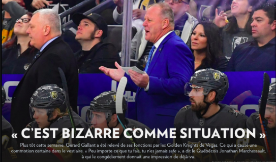 Max Domi rêve à Gerard Gallant...