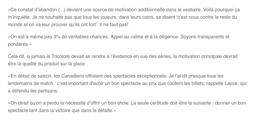 Même le FEFAN à Jean-Charles Lajoie a compris..